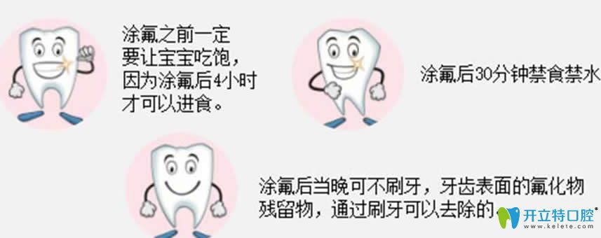 小孩牙齒涂氟注意事項(xiàng)