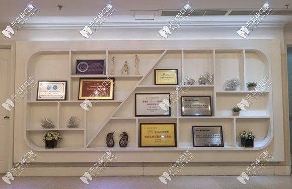 醫(yī)院所獲榮譽展示區(qū)