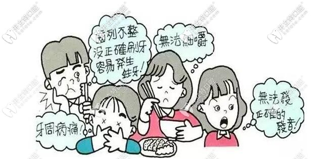 牙齒不齊的危害