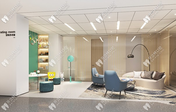 延安三路牙博士的大廳