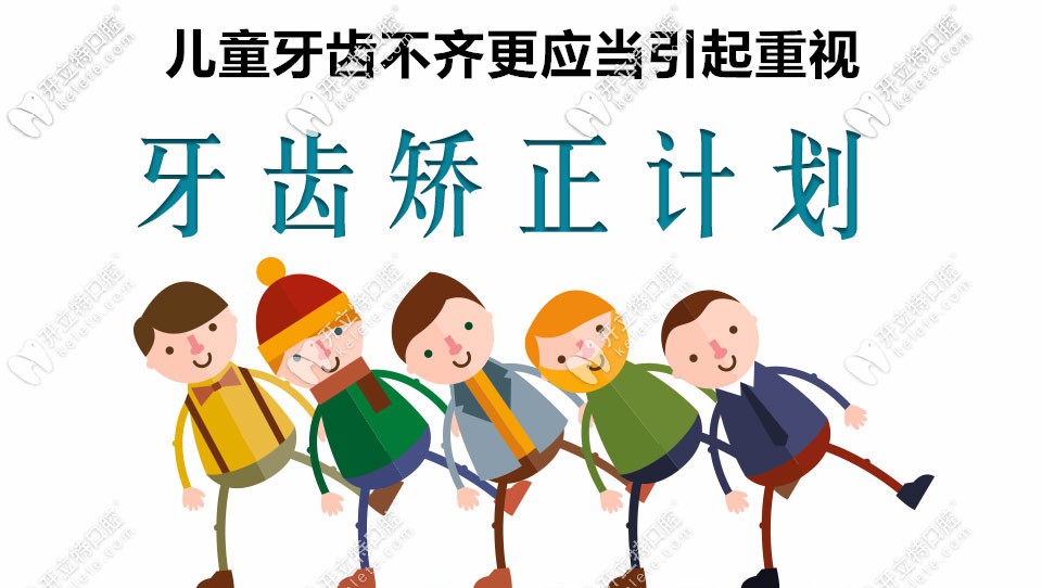 兒童牙齒矯正價格表