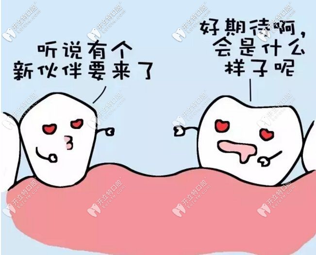 牙齒卡通圖片