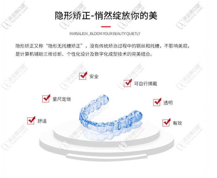 成都隱形矯正的費用